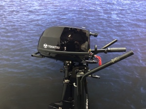 Tohatsu sailpro 6 pk buitenboordmotor langstaart werkschroef laadspoel
