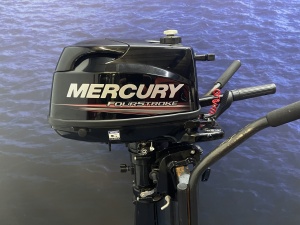 Mercury 4 pk buitenboordmotor Kortstaart knuppel bediend