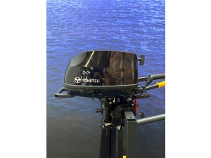 Tohatsu 6 pk buitenboordmotor sailpower met werkschroef en laadspoel