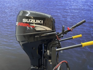 Suzuki 25 pk Langstaart elektrische start knuppel besturing