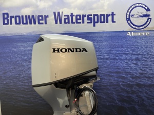 Honda 150 pk buitenboordmotor reclame motor BF150 LRU zilver