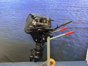“ Tohatsu 15 pk buitenboordmotor | Nieuwstaat” 1 “ MFS15 E Kortstaart injectie buitenboordmotor