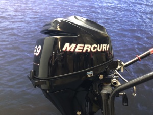 Mercury 9.9 pk buitenboordmoto Kortstaart Afstand bediend