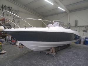 Console boot type Jeanneau Cap Camerat 715 Motor naar keuze Buitenkans schitterende kwaliteit boot
