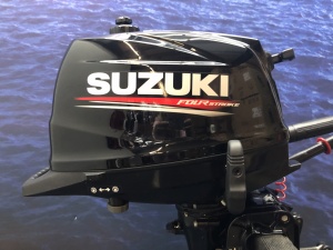 “ Suzuki 4 pk buitenboordmotor | Geheel nieuw langstaart” DF4AL Demo