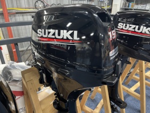 Suzuki buitenboordmotor 15 pk ARS kortstaart afstandsbediening