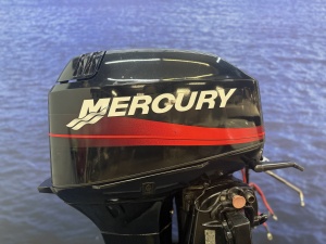 Mercury 40 pk | PowerTrim | 1e eigenaar | Top staat 40PTO langstaart Elektrische start Powertrim Afstandsbediening