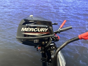 Mercury 3.5 buitenboordmotor Langstaart knuppel bediend