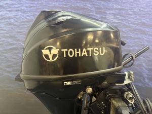 “ Tohatsu 9.8 | Buitenboordmotor | Elektrisch gestart “ Langstaart, elektrische start, afstandsbediening