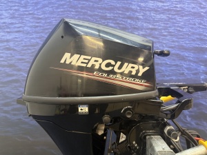 “ Mercury 8 pk buitenboordmotor | 1e eigenaar | E-start “ F8MH Kortstaart | Knuppel bediening, Elektrische start