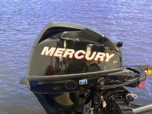 Mercury 15 pk buitenboordmotor | Als nieuw Kortstaart | Knuppel bediend