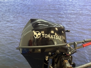 Tohatsu 9.8 buitenboordmotor “Langstaart | 4 takt 2 cilinder | Absolute topstaat”