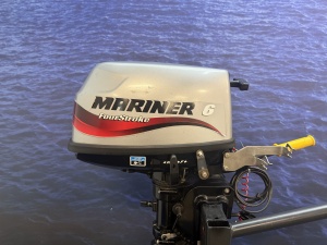 “Mercury / Mariner 6 pk buitenboordmotor | Zeer nette staat” Mariner MA6ML | Afstandsbesturing!