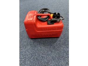 12 liter brandstoftank compleet met slang en connector Diverse merken