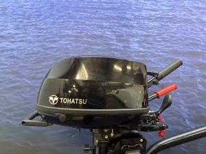 “ Tohatsu 5 pk buitenboordmotor | Nieuwstaat! “ MFS 5D L langstaart