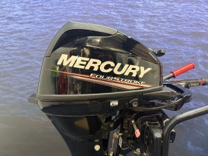 “ Mercury 20 pk | Buitenboordmotor | Nieuwstaat! “ F20ML langstaart knuppelbesturing