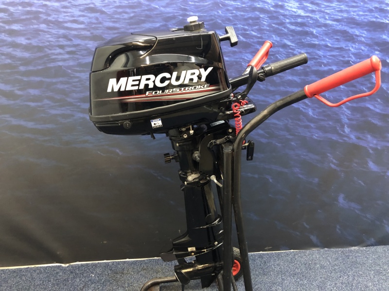 Mercury 4 pk buitenboordmotor kortstaart