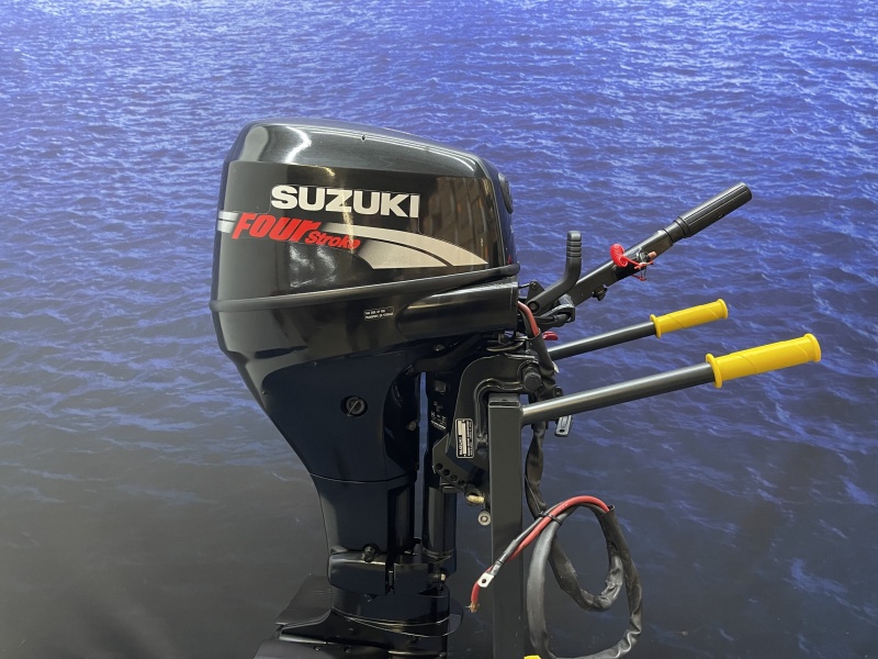 Suzuki 25 pk Langstaart elektrische start knuppel besturing