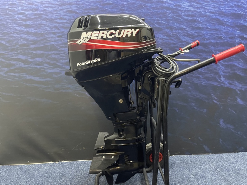 Mercury 15 pk buitenboordmotor Langstaart bigfoot werkmotor