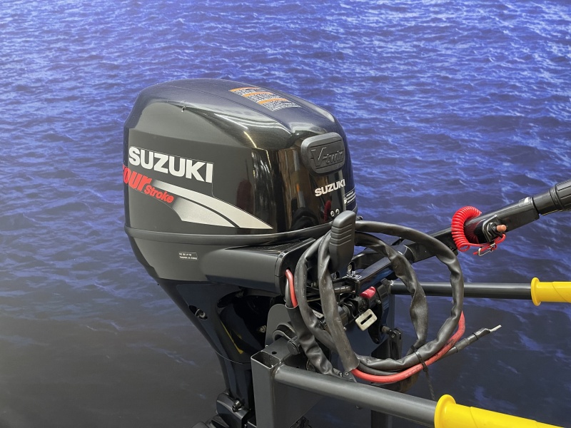 Suzuki 25 pk Langstaart elektrische start knuppel besturing