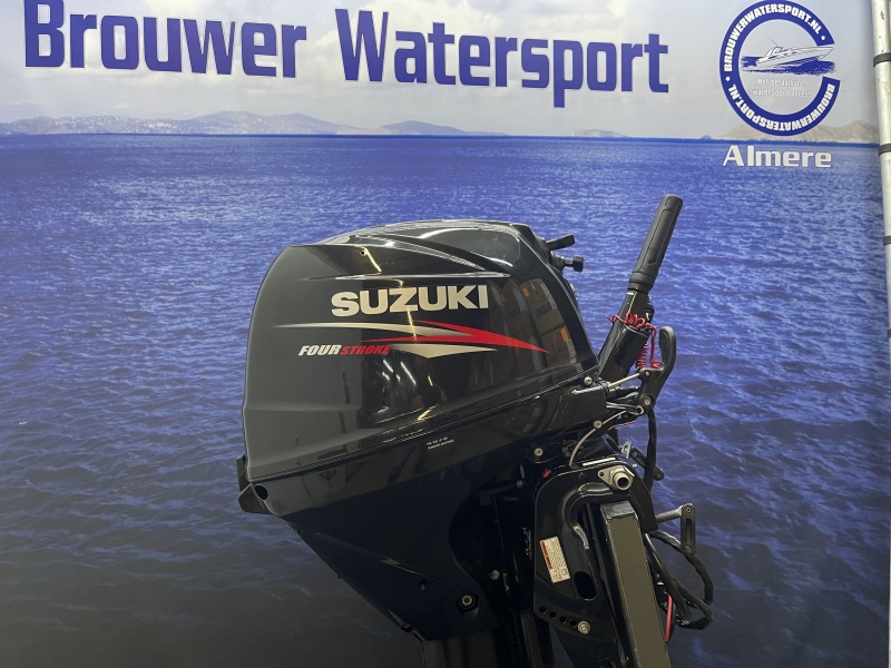 “ Suzuki 30 pk | Powertrim | Knuppel | Elektrische start Langstaart elektrische start knuppel besturing