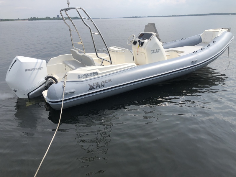 Nouva Jolly Black Fin 7 Mercury V8 Verado 4 takt