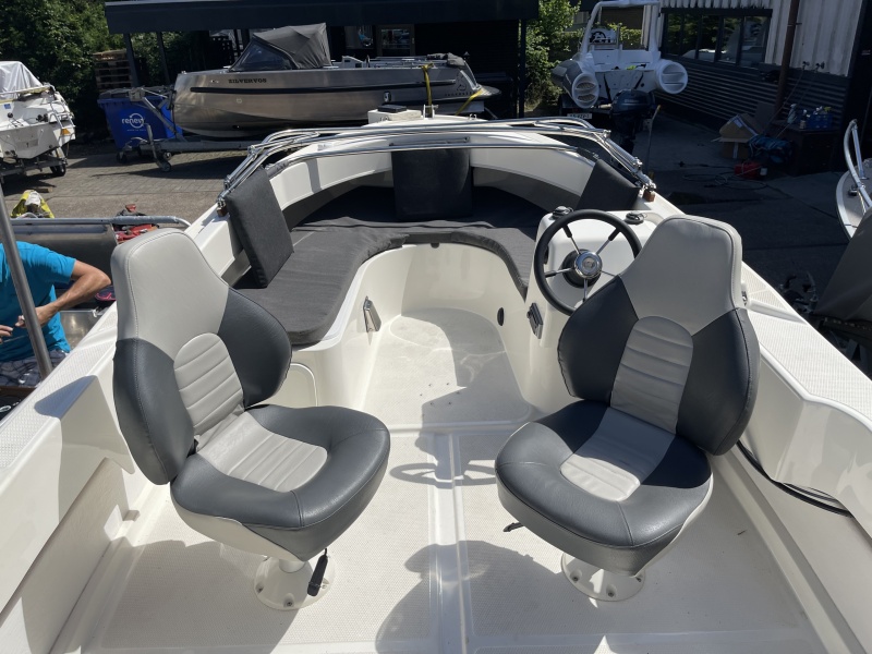 Smartliner 21 Visboot / Sloep Mercury 100 pk buitenboordmotor
