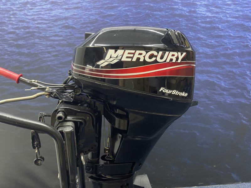 Mercury 15 pk buitenboordmotor Langstaart bigfoot werkmotor