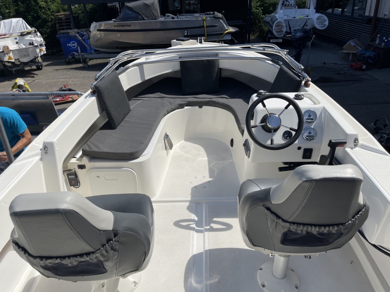 Smartliner 21 Visboot / Sloep Mercury 100 pk buitenboordmotor