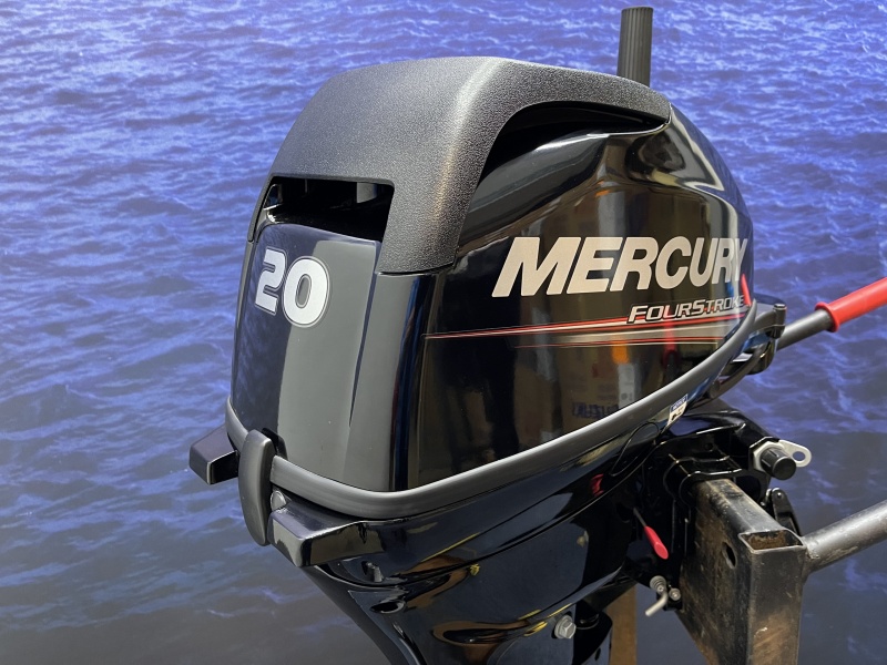 Mercury 20 pk Langstaart 5 vaaruren