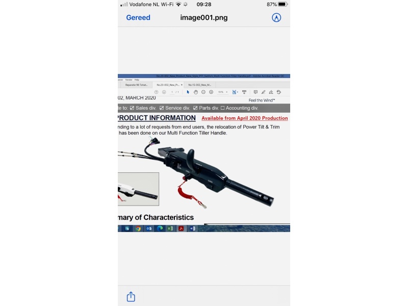 Tohatsu 30 EPS Kortstaart elektrische start