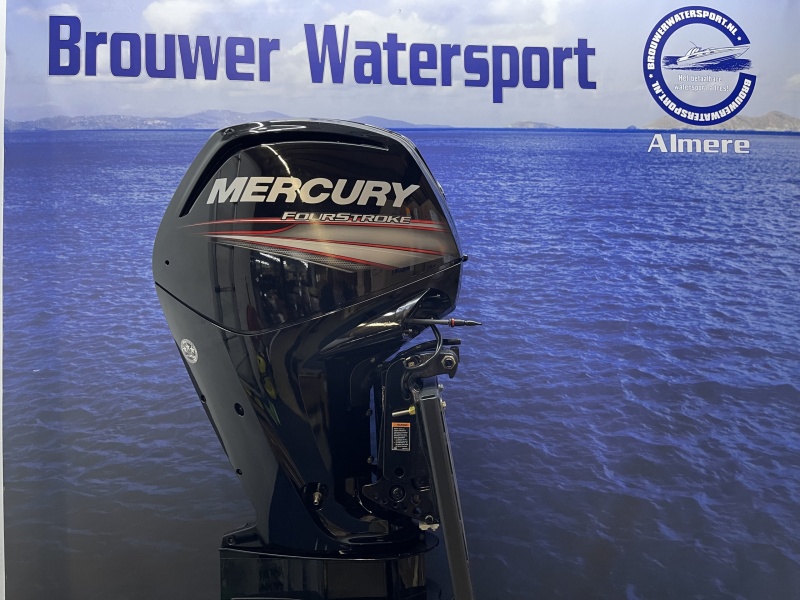 “ Mercury 100 pk buitenboordmotor | Nieuwstaat “ F100 EXLPT Extra langstaart gebruikte maar zo goed als nieuwe motor