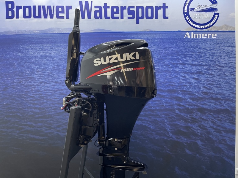 Suzuki 60 pk buitenboordmotor Langstaart elektrische start powertrim knuppel