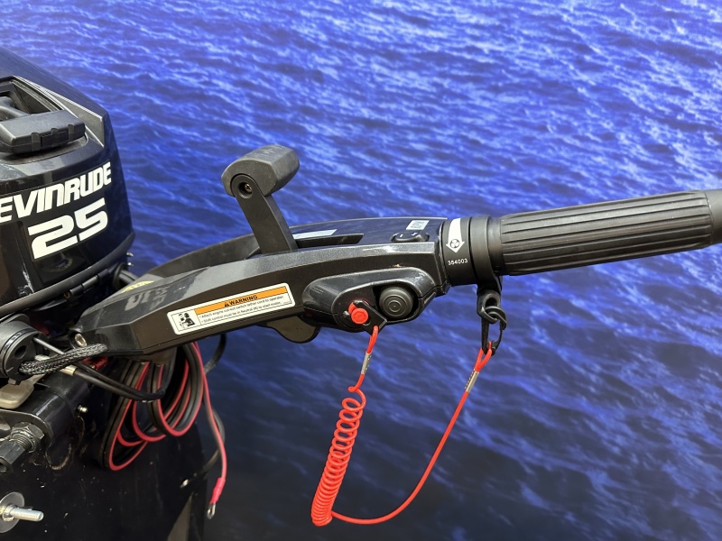 Evinrude 25 pk buitenboordmoto Langstaart injectie elektrische start