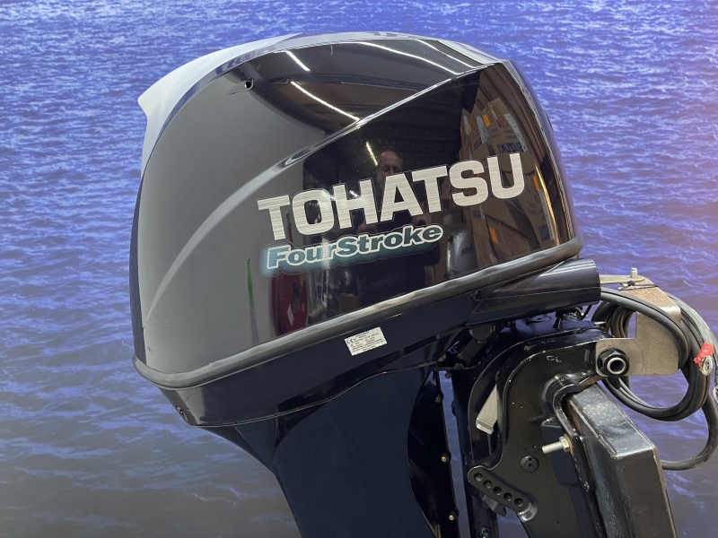 Tohatsu 50 pk buitenboordmotor Langstaart elektrische start powertrim