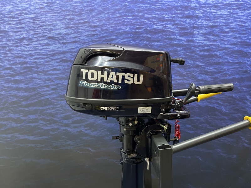 Tohatsu sailpro 6 pk langstaart werkschroef laadspoel