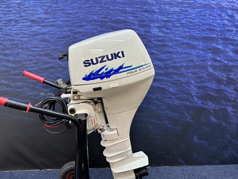Suzuki 15 pk Langstaart afstandsbediening el start!!!