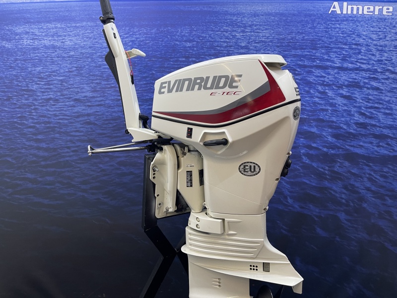 Evinrude 50 Pk Buitenboordmotor Langstaart powertrim knuppelbesturing