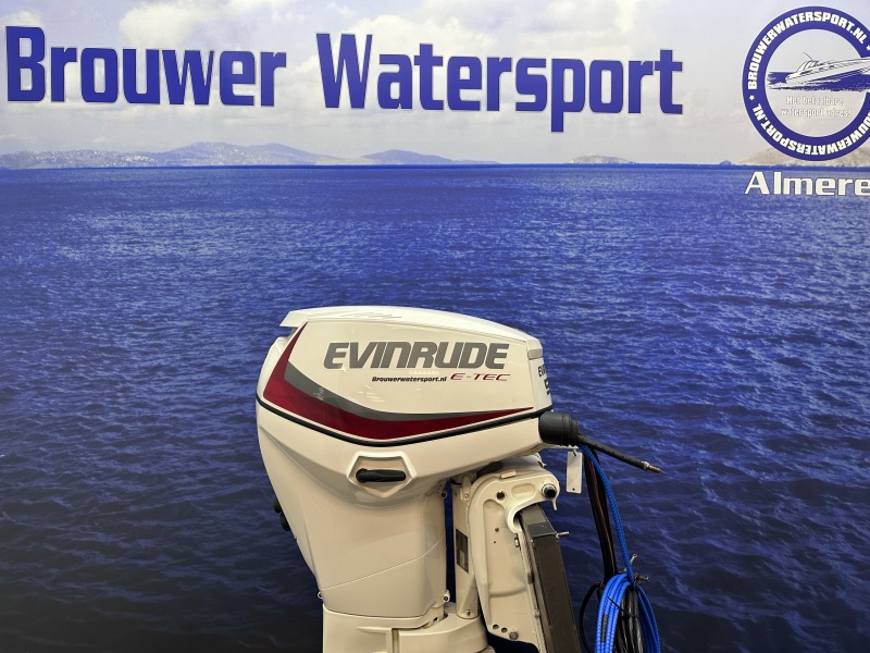 Evinrude 50 Pk Buitenboordmotor Langstaart powertrim