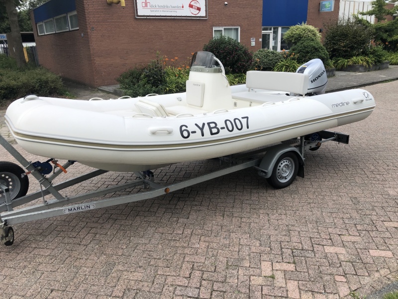Zodiac Medline 500 60 pk Honda nieuwstaat