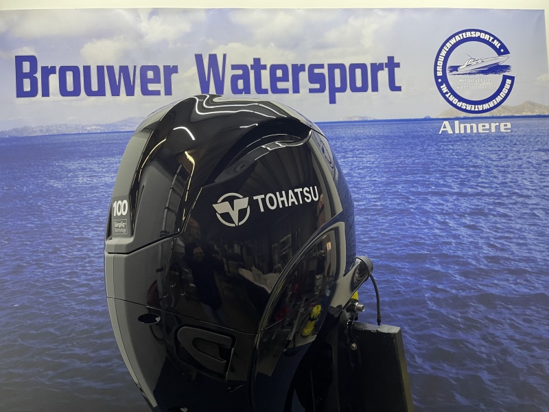 Tohatsu 100 pk Buitenboordmotor nieuw superaanbieding MFS100 AETL