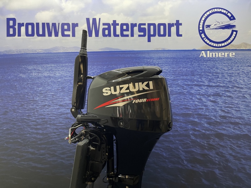 Suzuki 60 pk buitenboordmotor Langstaart elektrische start powertrim knuppel