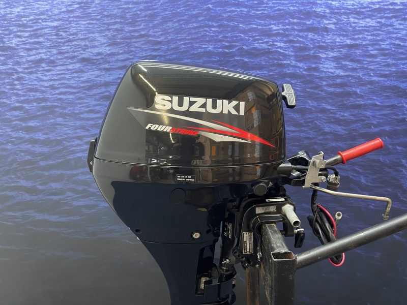Suzuki 15 pk Langstaart afstandsbediening el start!!!