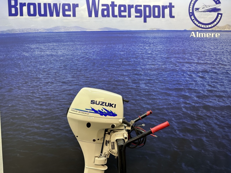 Suzuki 15 pk Langstaart afstandsbediening el start!!!