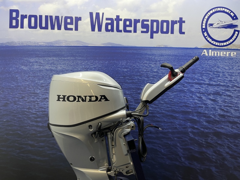 Honda 60 pk buitenboordmotor 10 vaaruren BF60 LRTU big tiller