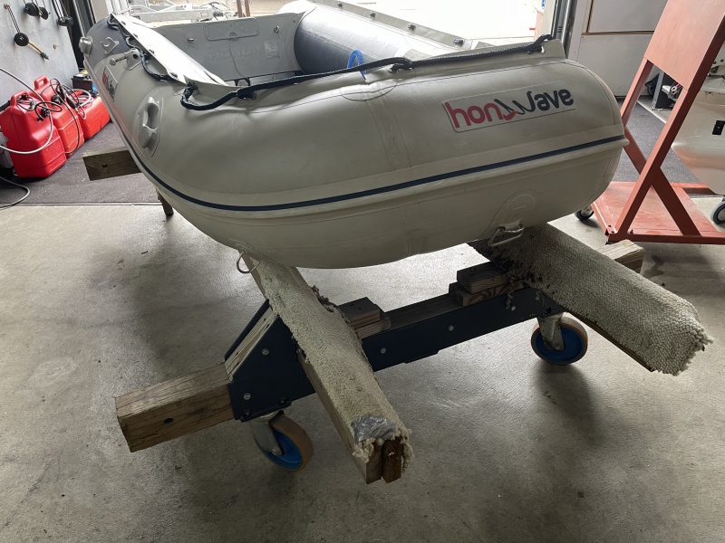 Honwave T30 3m  rubberboot koopje T30 Aluminium vlonder bodem