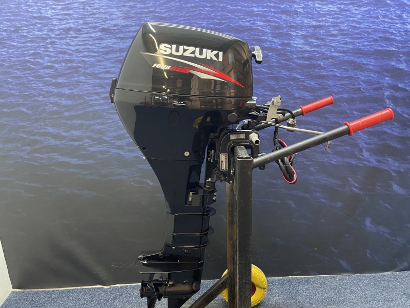 Suzuki 15 pk Langstaart afstandsbediening el start!!!