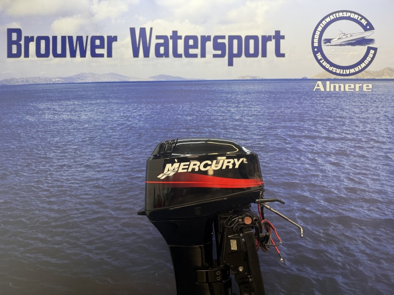Mercury 40 pk | PowerTrim | 1e eigenaar | Top staat 40PTO langstaart Elektrische start Powertrim Afstandsbediening