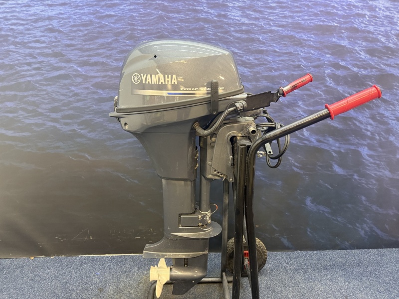 “Yamaha 8 pk | Buitenboordmotor | Langstaart | Nieuwstaat” F8FEL Langstaart Elektrische start Afstandsbediening