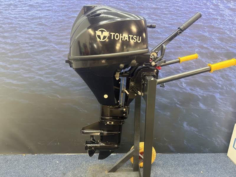 Tohatsu 9.8 buitenboordmotor “Langstaart | 4 takt 2 cilinder | Absolute topstaat”